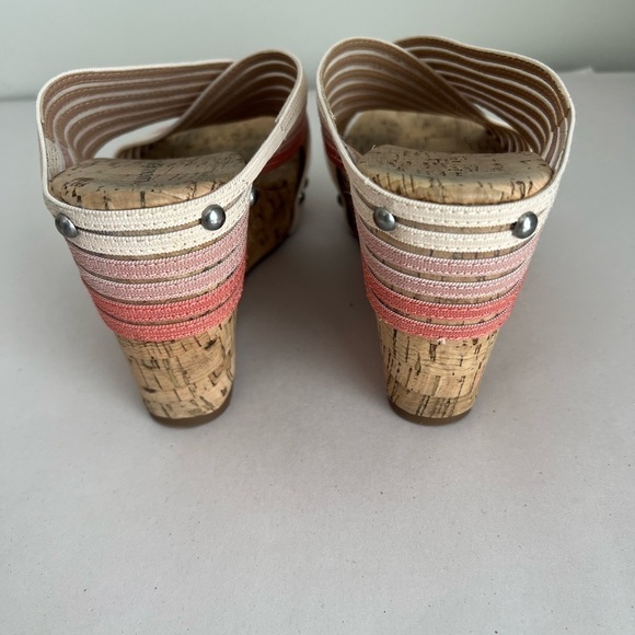 Lucky Brand Womens Mykayla Cork Wedge sandal Size 9 - Picture 6 of 12